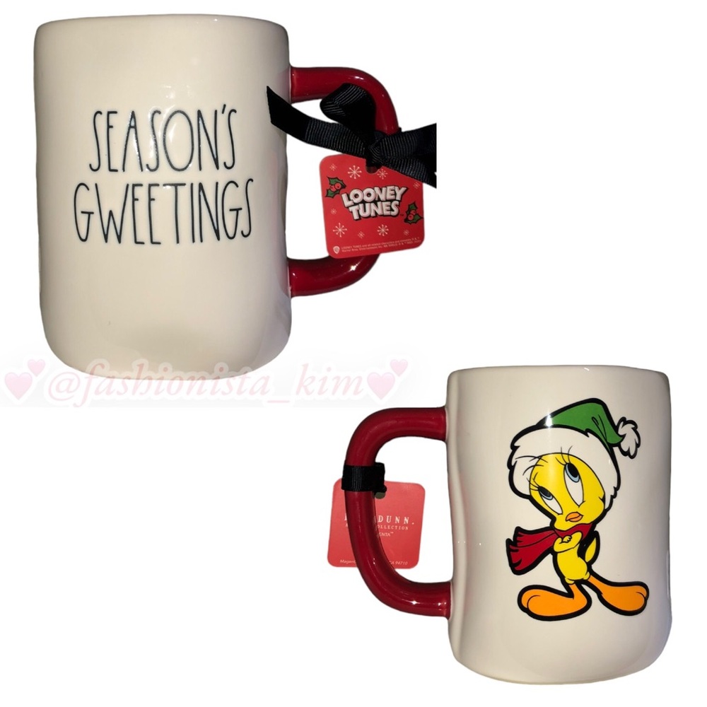 ©️🛍️ Rae Dunn Season’s Gweetings tweety bird mug
